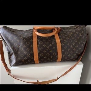 Louis Vuitton duffel bag